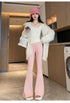 KELTIS Knitted Bootcut Long Pant
